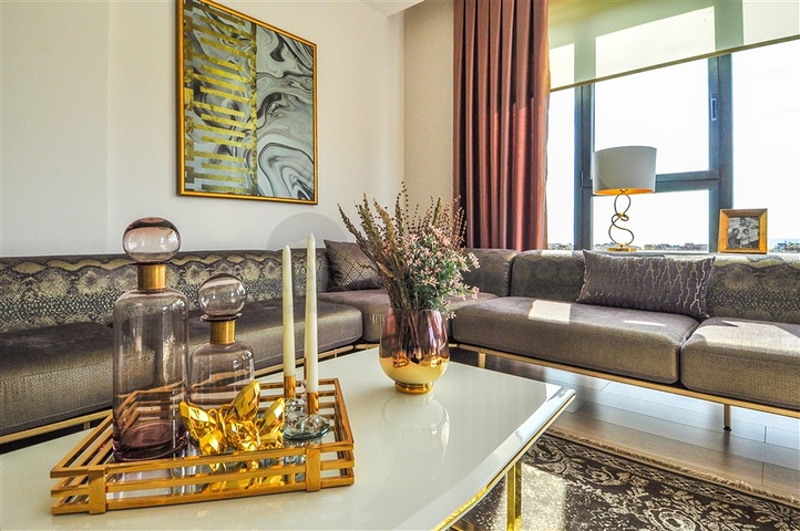 Квартира с мебелью в новом комплексе в центре Алании