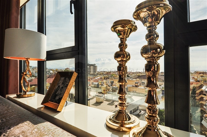 Квартира с мебелью в новом комплексе в центре Алании