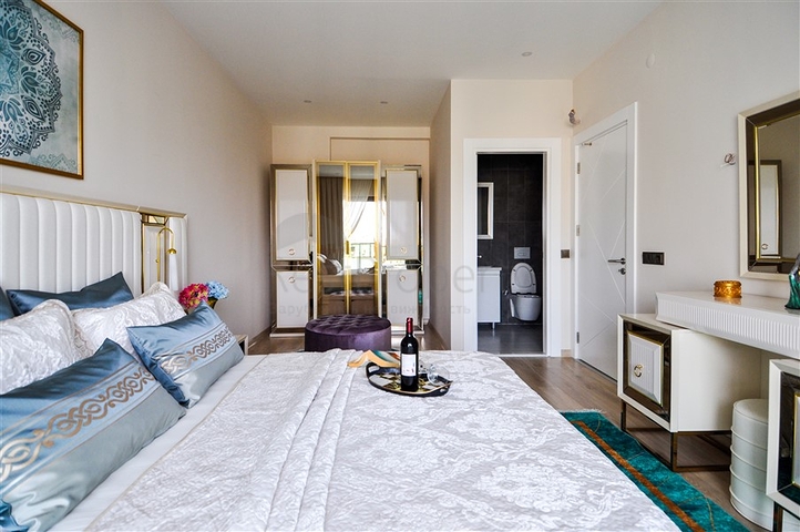 Квартира с мебелью в новом комплексе в центре Алании