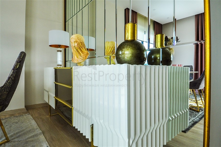 Квартира с мебелью в новом комплексе в центре Алании