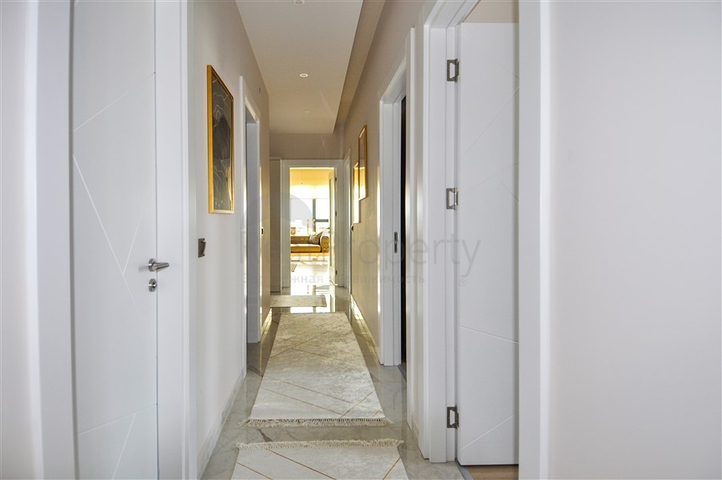 Квартира с мебелью в новом комплексе в центре Алании