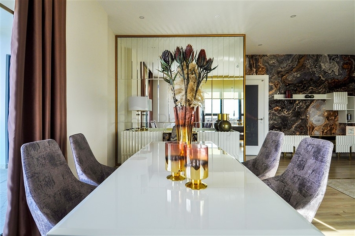 Квартира с мебелью в новом комплексе в центре Алании