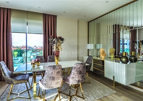 Квартира с мебелью в новом комплексе в центре Алании