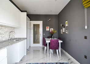 Квартира с мебелью в новом комплексе в центре Алании