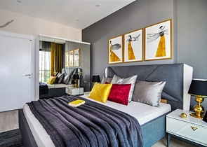 Квартира с мебелью в новом комплексе в центре Алании