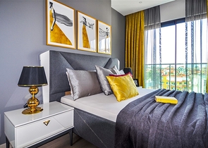 Квартира с мебелью в новом комплексе в центре Алании