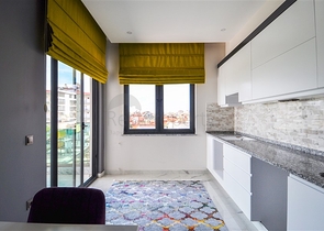 Квартира с мебелью в новом комплексе в центре Алании