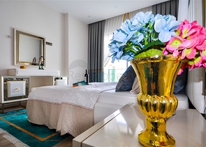 Квартира с мебелью в новом комплексе в центре Алании