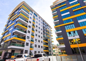 Квартира с мебелью в новом комплексе в центре Алании