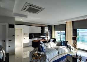 Роскошный пентхаус в 5 минутах ходьбы от моря