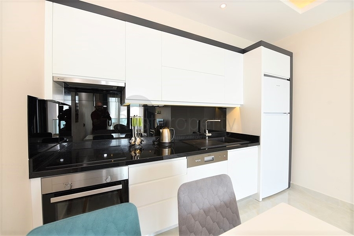 Квартира 1+1 на аренду в благоустроенном комплексе.