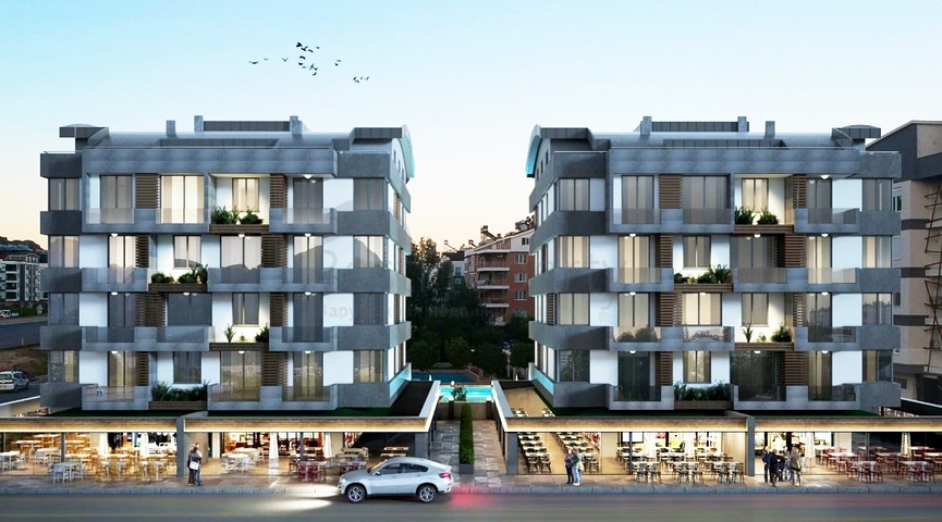 2 магазина на продажу в районе Лиман Коньяалты