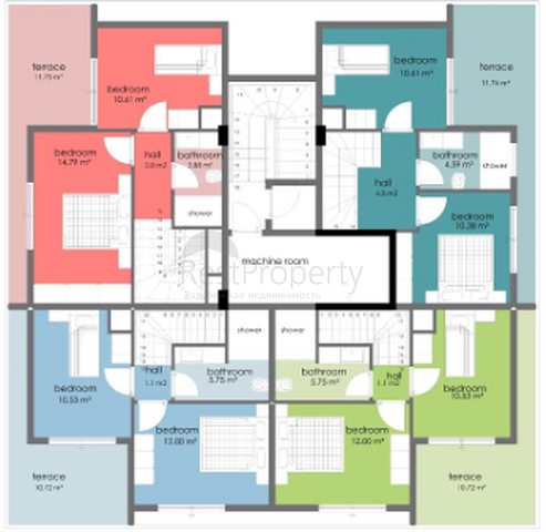 Квартиры планировки 1+1 и 2+1 в новом комплексе