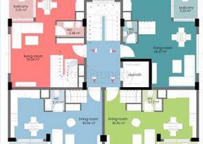 Квартиры планировки 1+1 и 2+1 в новом комплексе