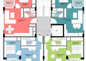 Квартиры планировки 1+1 и 2+1 в новом комплексе