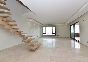 Дуплекс планировки 2+1 с прямым видом на море