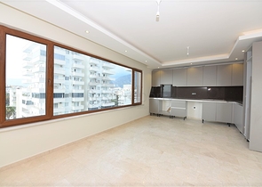 Дуплекс планировки 2+1 с прямым видом на море