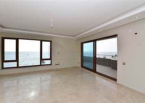 Дуплекс планировки 2+1 с прямым видом на море