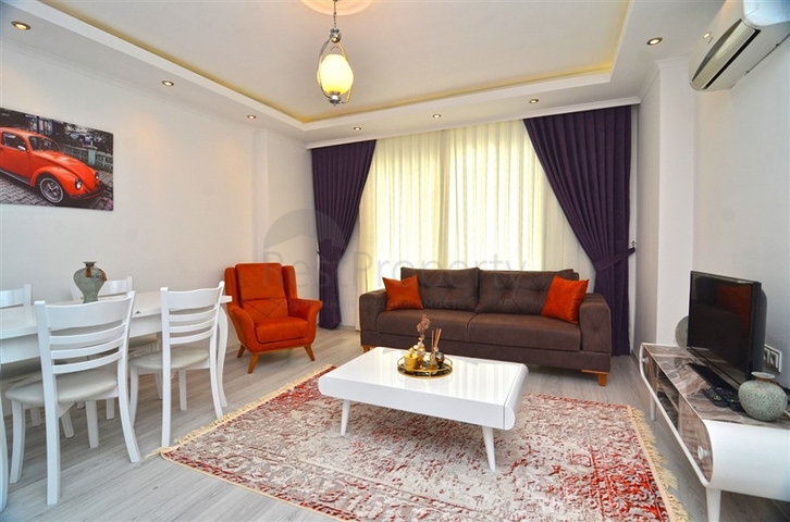 Двухкомнатная квартира с мебелью в Махмутларе