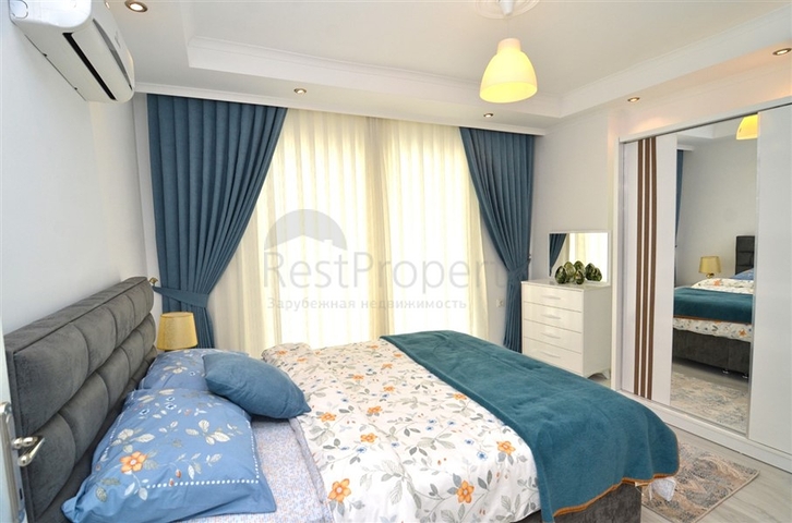 Двухкомнатная квартира с мебелью в Махмутларе