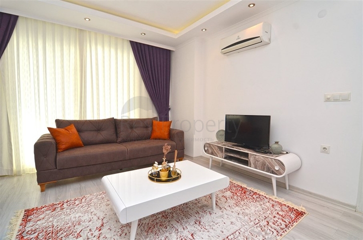 Двухкомнатная квартира с мебелью в Махмутларе