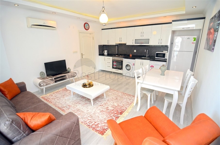 Двухкомнатная квартира с мебелью в Махмутларе