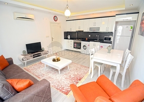 Двухкомнатная квартира с мебелью в Махмутларе