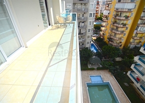 Двухкомнатная квартира с мебелью в Махмутларе