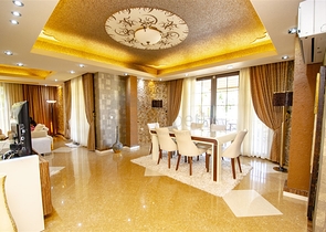 Отдельностоящая вилла 3+1 с мебелью в Асланбуджаке Кемере