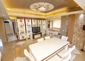 Отдельностоящая вилла 3+1 с мебелью в Асланбуджаке Кемере