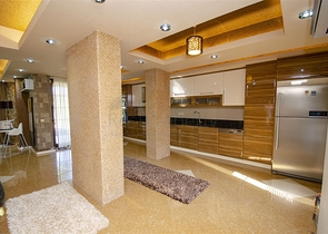 Отдельностоящая вилла 3+1 с мебелью в Асланбуджаке Кемере