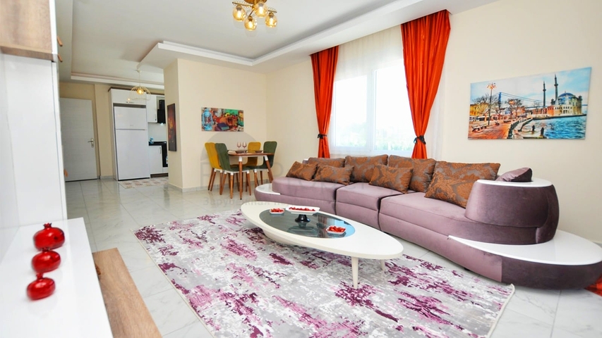 Трехкомнатные квартиры с мебелью в Махмутларе