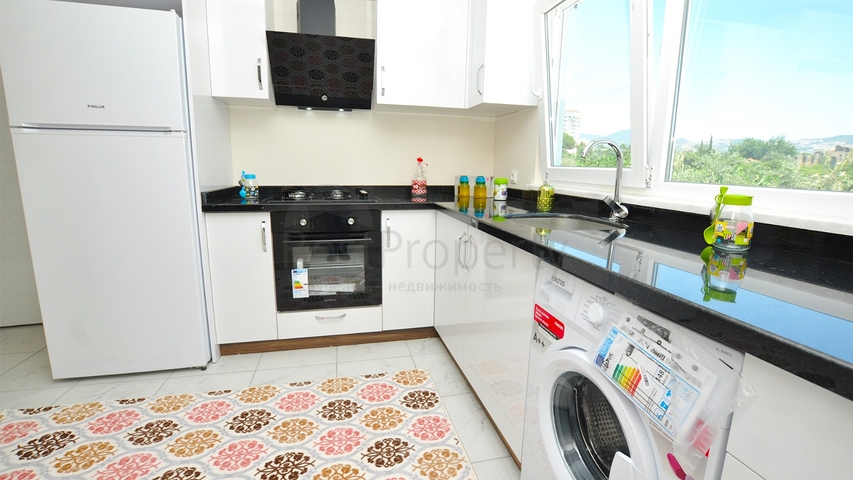 Трехкомнатные квартиры с мебелью в Махмутларе