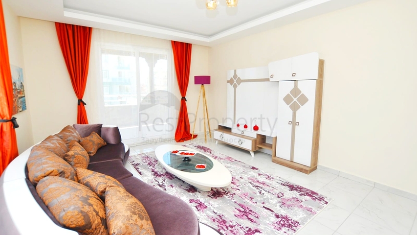 Трехкомнатные квартиры с мебелью в Махмутларе