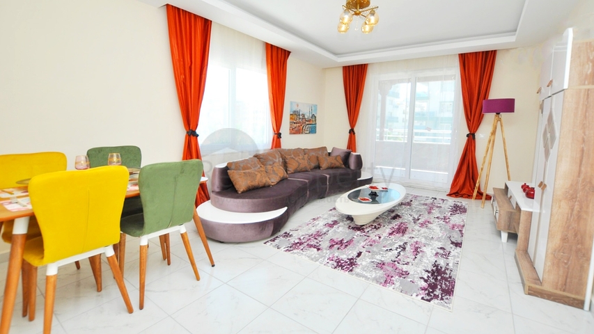 Трехкомнатные квартиры с мебелью в Махмутларе