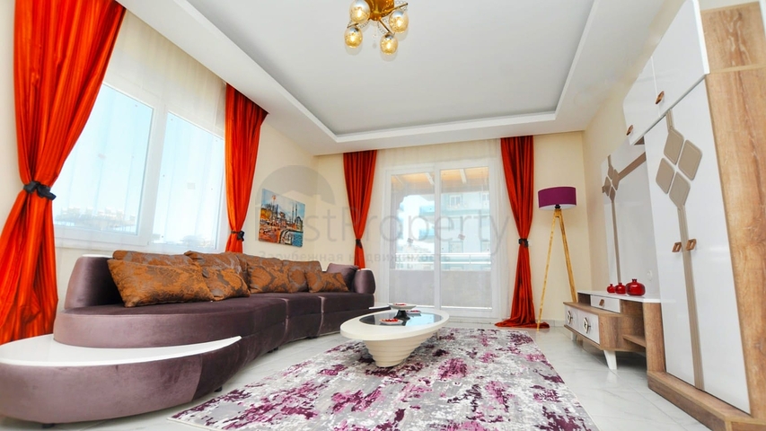 Трехкомнатные квартиры с мебелью в Махмутларе