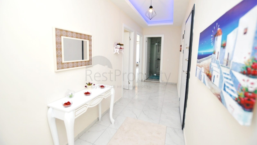 Трехкомнатные квартиры с мебелью в Махмутларе