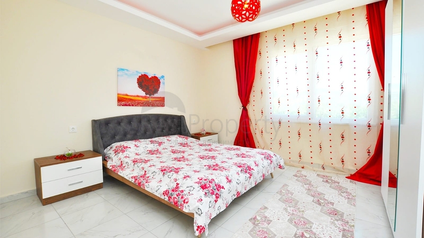 Трехкомнатные квартиры с мебелью в Махмутларе