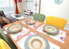 Трехкомнатные квартиры с мебелью в Махмутларе