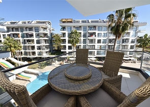 Меблированная квартира планировки 3+1 в Кестеле