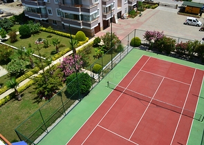 Меблированная квартира с двумя спальнями в Махмутларе 