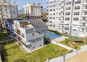 Виллы 4+2 в районе Молла Юсуф Коньяалты Анталья