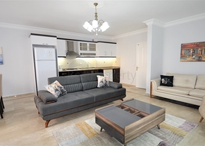 Трёхкомнатная квартира с мебелью в районе Оба