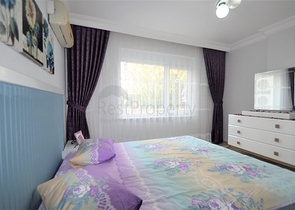 Трёхкомнатная квартира с мебелью в районе Оба