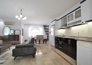 Трёхкомнатная квартира с мебелью в районе Оба