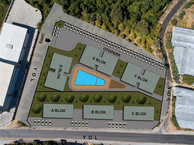 Новый комплекс в перспективном районе Алании