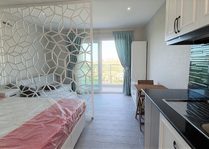 Укомплектованная квартира студия в Каргыджаке.