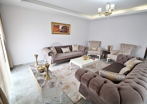 Трехкомнатная квартира с мебелью в Махмутларе