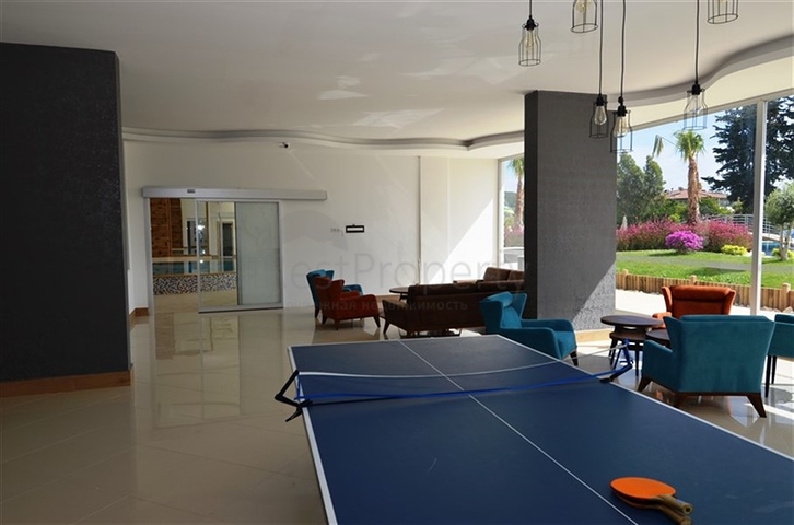 Большой пентхаус с видом на горы в Демирташе