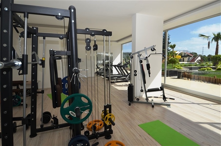 Большой пентхаус с видом на горы в Демирташе